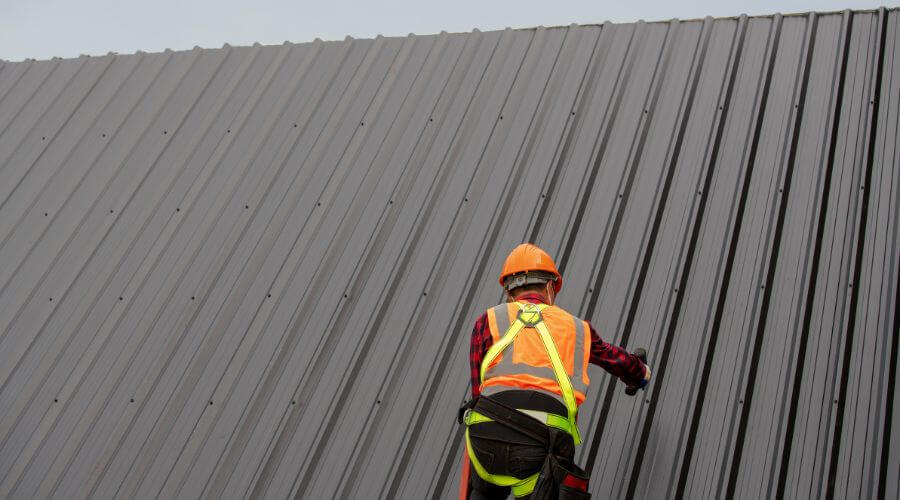 Professional metal roof installation services in Swayzee, IN